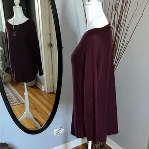 Michael Kors .Burgundy Knit Sweater
